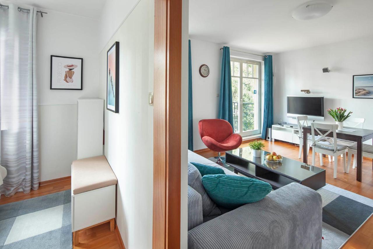 Sanhaus Apartments - Patio Mare - Apartament Z Balkonem I Parkingiem W Centrum Sopot Luaran gambar